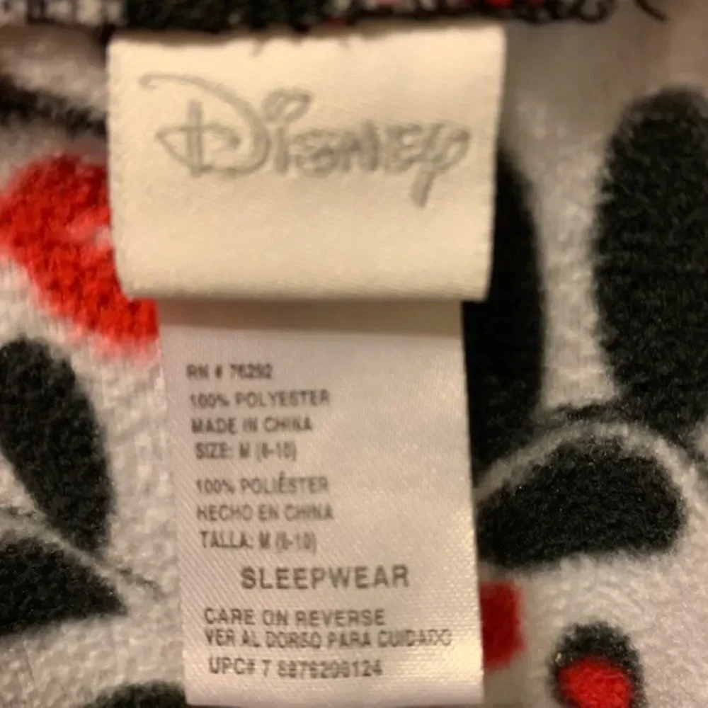 MICKEY MOUSE SIZE MEDIUM 8-10 DISNEY SLEEP PANTS - Picture 4 of 4